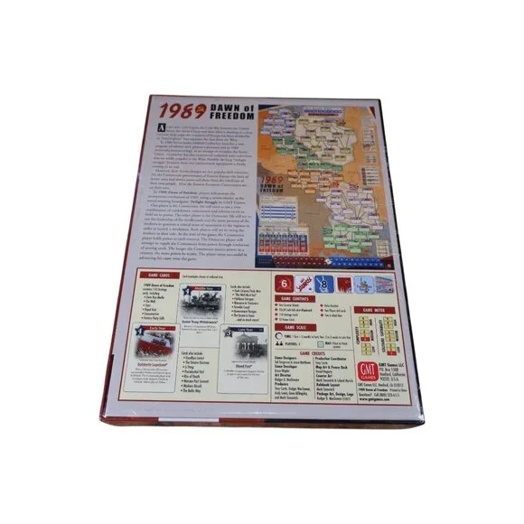 GMT Games 1989: Dawn of Freedom – Card-Driven Strategy Board Game (Sealed)
